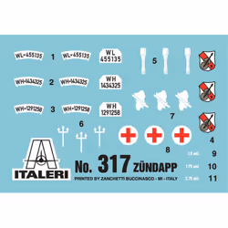 Italeri KS750 Model de motocyclette Kit de montage 1:35