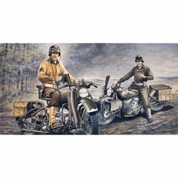 Italeri U.S. Motorcycles Model de motocyclette Kit de montage 1:35