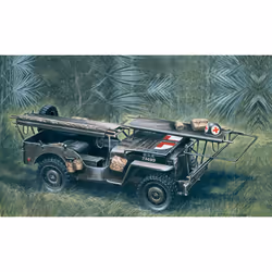 Italeri Ambulance Jeep Engineering vehicle model Kit de montage 1:35