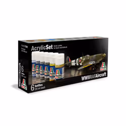 Italeri 432AP, 120 ml, Bleu, Marron, Vert, Gris, Bouteille