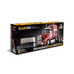 Italeri 435AP, 120 ml, Noir, Bleu, Orange, Rouge, Blanc, Jaune, Bouteille