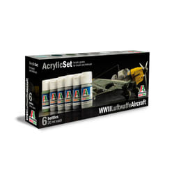 Italeri 436AP peinture acrylique 120 ml Bleu, Cyan, Vert, Gris Bouteille