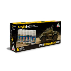 Italeri 440AP peinture acrylique 120 ml Vert, Fer, Olive, Jaune Bouteille