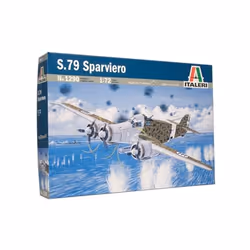 Italeri SM.79 Sparviero, Kit de montage, 1:72, SM.79 Sparviero, Second World War, Avion militaire, Multicolore