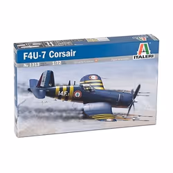 Italeri F4 U - 7 CORSAIR Modèle réduit d’aéronef à aile fixe Kit de montage 1:72