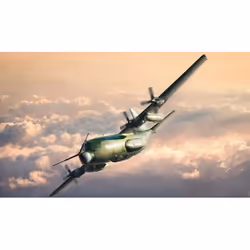 Italeri MC-130E HERCULES COMBAT TALON l, Modèle réduit d’aéronef à aile fixe, Kit de montage, 1:72, MC-130E HERCULES COMBAT T ...