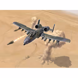 Italeri A-10 A/C Thunderbolt II Modèle réduit d’aéronef à aile fixe Kit de montage 1:72