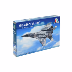 Italeri MIG 29A "Fulcrum", Modèle réduit d’aéronef à aile fixe, Kit de montage, 1:72, MIG 29A "Fulcrum", unisexe, Plastique
