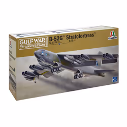 Italeri B-52G STRATOFORTRESS, Modèle réduit d’aéronef à aile fixe, Kit de montage, 1:72, B-52G STRATOFORTRESS, unisexe, Plast ...