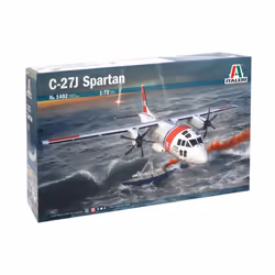 Italeri C-27J Spartan, Kit de montage, 1:72, C-27J Spartan, Avion cargo, Multicolore, Italie