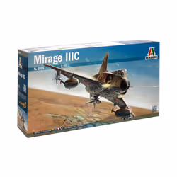 Italeri Mirage IIIC, Modèle réduit d’aéronef à aile fixe, Kit de montage, 1:32, Mirage IIIC, unisexe, Plastique