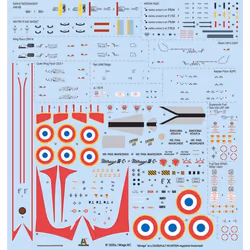 Italeri Mirage IIIC Modèle réduit d’aéronef à aile fixe Kit de montage 1:32