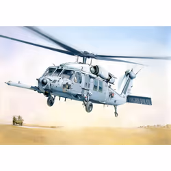 Italeri 2666, Modèle réduit de giravion, Kit de montage, 1:48, MH - 60K BLACKHAWK SOA, Avions polyvalents, Multicolore