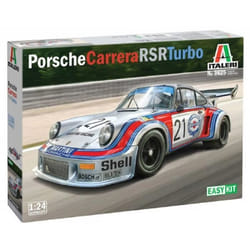 Maquette Voiture - ITALERI - Porsche Carrera Rsr Turbo - 1:24 - Kit Facile - Blanc