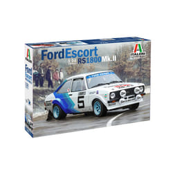 Italeri Ford Escort RS1800 Mk.II Modèle de voiture classique Kit de montage 1:24