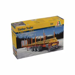 Italeri TIMBER TRAILER, Modèle de camion/remorque, Kit de montage, 1:24, TIMBER TRAILER, unisexe, Plastique