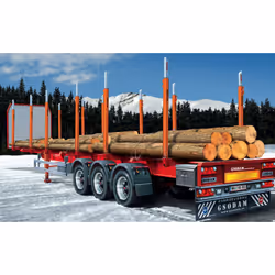 Italeri TIMBER TRAILER Modèle de camion/remorque Kit de montage 1:24