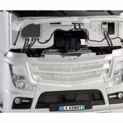 Italeri Mercedes Benz Actros MP4 Gigaspace Modèle de camion/remorque Kit de montage 1:24 - Vue supplémentaire 11