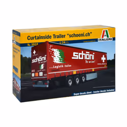 Italeri CURTAINSIDE TRAILER "Schoeni.ch"