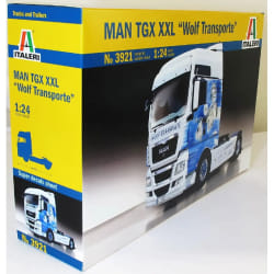 Italeri Man TGX XXL Wolf Transporte