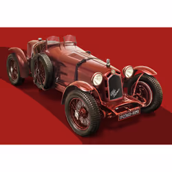 Italeri Alfa Romeo 8C 2300 Roadster Modèle de roadster Kit de montage 1:12