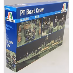 Maquette - Italeri - I5606 - Bateau PT Boat - Équipage - Échelle 1:35 - Multicolore