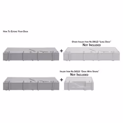 Italeri Long Dock pièce pour modèle à l'échelle et accessoires Construction