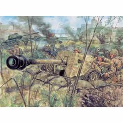 Italeri 6096, Kit de montage, 1:72, Pak 40 Antitank Gun, 8 an(s), Modèle réduit de véhicule militaire terrestre