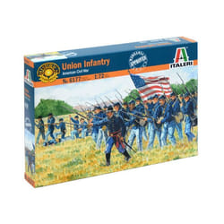 Figurines militaires : Infanterie de lUnion (Guerre de Sécession)
