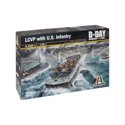 Italeri LCVP with U.S. INFANTRY Sailing boat model Kit de montage 1:35