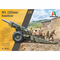 Maquette Canon M1 155mm Howitzer - ITALERI - Plastique - Vert - 14 ans - Adulte - Mixte
