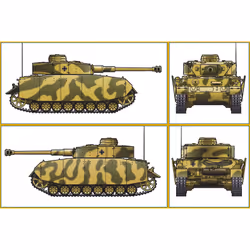 Italeri Panzer Kpfw. IV Reconnaissance vehicle model Kit de montage 1:72