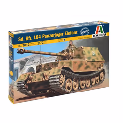 Italeri PANZERJG. ELEFANT, Tank model, Kit de montage, 1:72, PANZERJG. ELEFANT, unisexe, Plastique