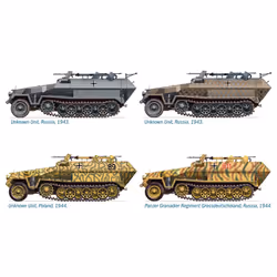 Italeri Sd. Kfz. 251/16 Armored fighting vehicle model Kit de montage 1:72