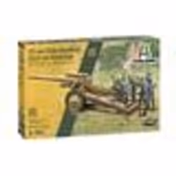 Maquette Obusier - ITALERI - SFH18 - Échelle 1:72 - 5 figurines - Coloris Unique