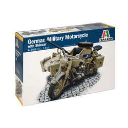 Italeri 7403 Military motorcycle model Kit de montage 1:9