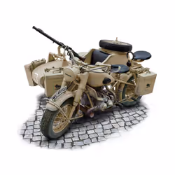 Italeri 7403 Military motorcycle model Kit de montage 1:9