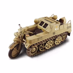 Italeri KETTENKRAD, Military motorcycle model, Kit de montage, 1:9, KETTENKRAD, unisexe, Plastique