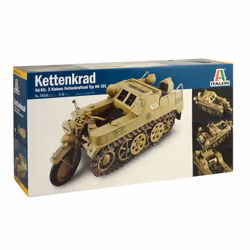 Italeri KETTENKRAD Military motorcycle model Kit de montage 1:9