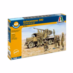 Italeri 3RO, Armored fighting vehicle model, Kit de montage, 1:72, AUTOCANNONE 3RO, unisexe, Plastique