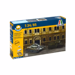 Italeri T-34/85, Tank model, Kit de montage, 1:72, T-34/85, WWII, Multicolore