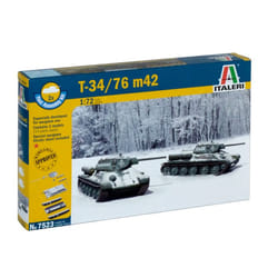 Italeri T34/76 Tank model Kit de montage 1:72