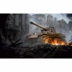 Italeri Pz. Kpfw. V Panther Tank model Kit de montage 1:35