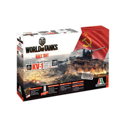 Italeri World of Tanks - KV-1 / KV-2 Tank model Kit de montage 1:56