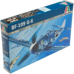 Italeri Messerschmitt BF - 109 G - 6 Modèle réduit d’aéronef à aile fixe Kit de montage 1:72