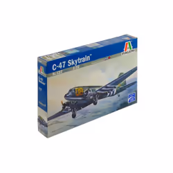 Italeri C - 47 SkyTrain, Modèle réduit d’aéronef à aile fixe, Kit de montage, 1:72, C - 47 SkyTrain, unisexe, Plastique