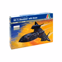 Italeri SR - 71 Blackbird, Kit de montage, 1:72, SR - 71 Blackbird, unisexe, Plastique, 1 pièce(s)