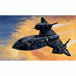 Italeri SR - 71 Blackbird Kit de montage 1:72