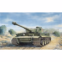 Italeri Tiger I Ausf. E/H1 Tank model Kit de montage 1:35