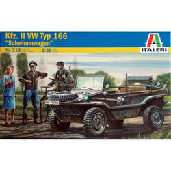 Italeri Schwimmwagen Military truck model Kit de montage 1:35